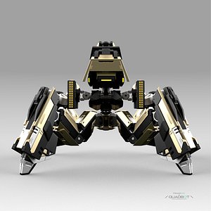 robot quadbot 3D