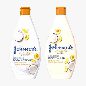 Johnsons Vita-Rich Yogurt Peach and Coconut Collection