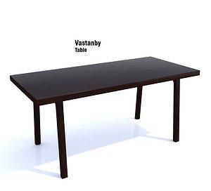 ikea vastanby table 3d model