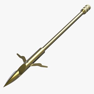 3D slingshot arrow hunting 160mm model