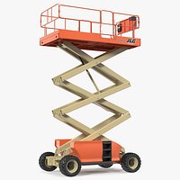 JLG 3394RT Scissor Lift Extendable Platform