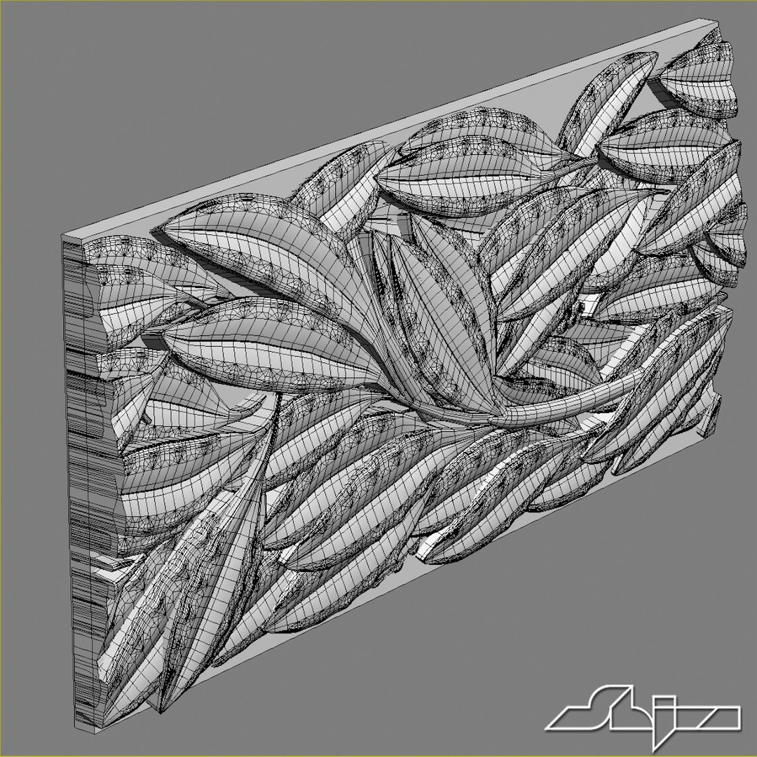 3d model tileable leafs molding https://p.turbosquid.com/ts-thumb/yw/h4p4Ll/Gsc1nH8n/leafsmoldingtile_wire4/jpg/1376835681/1920x1080/fit_q87/448278449c882fcd6b907355333f5c9e6f0c73ff/leafsmoldingtile_wire4.jpg