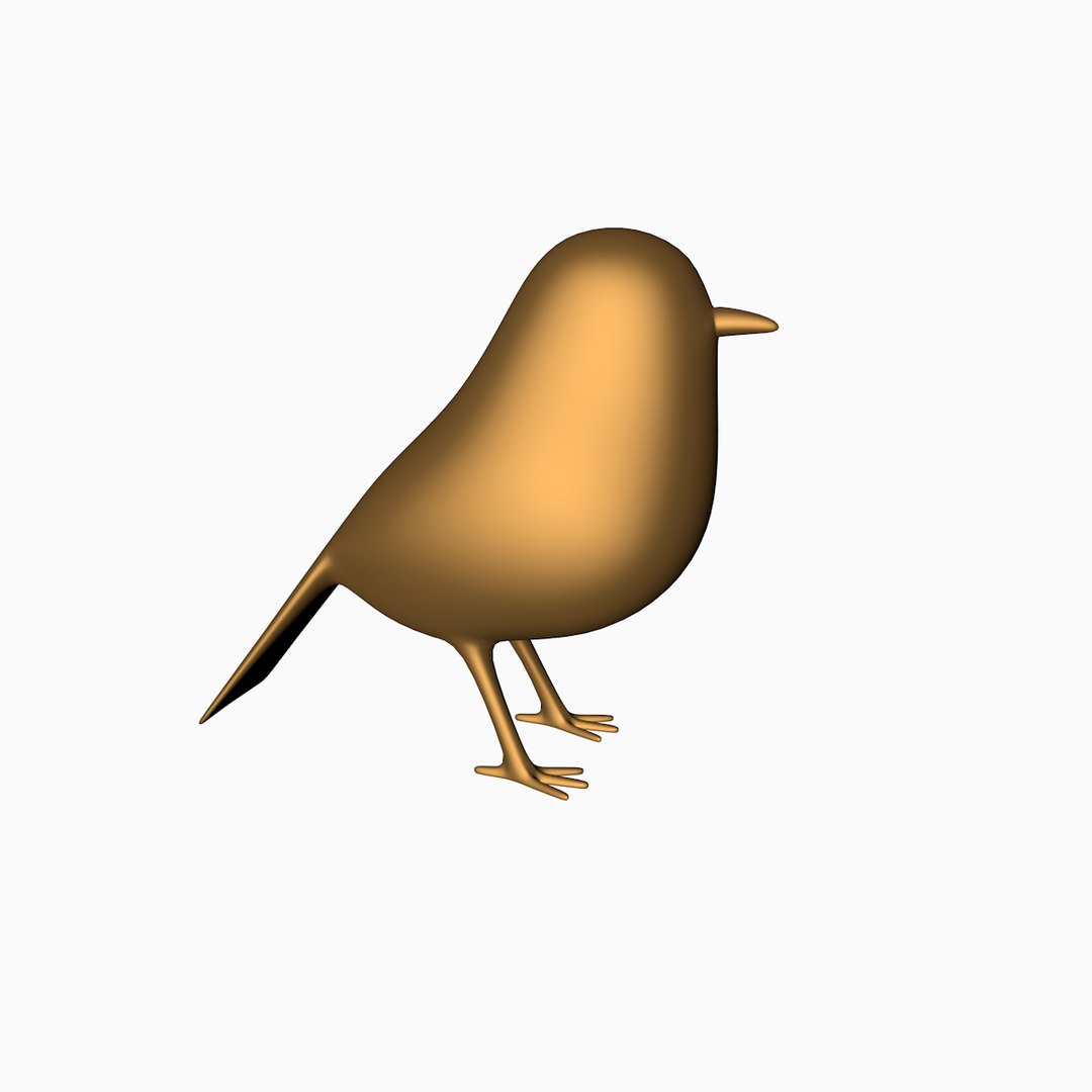 Simple bird model - TurboSquid 1709563