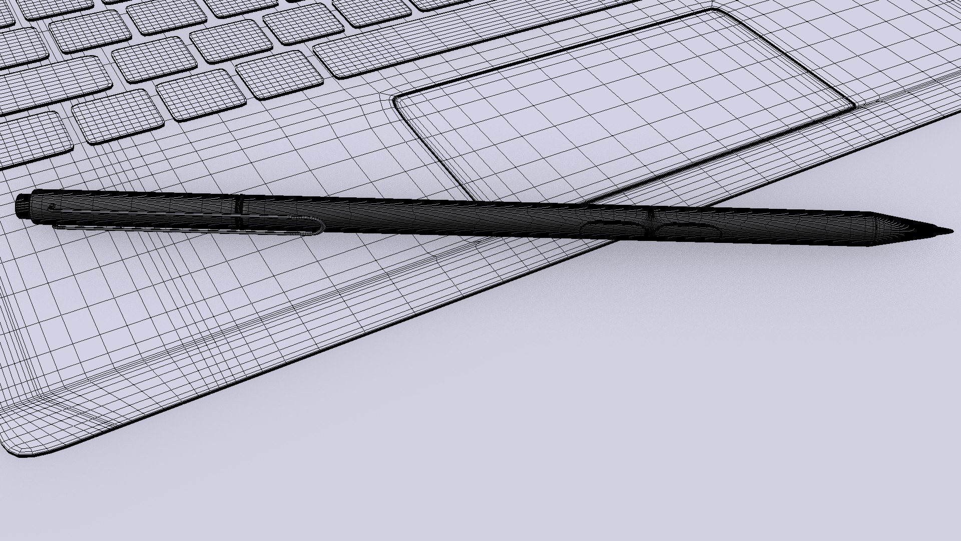 3d Model Microsoft Surface Pro 4