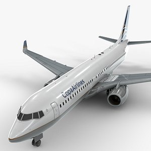 3D boeing 737-8 copa airlines model