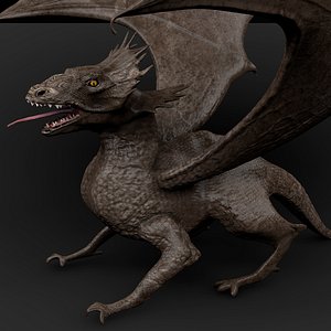 3D dragon l793