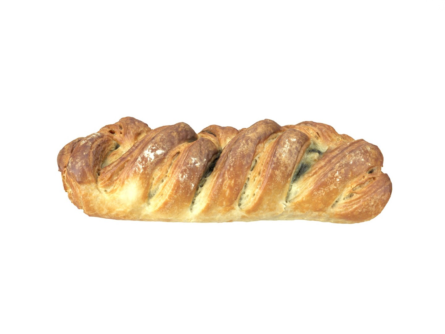 Photorealistic Scanned Spinach Strudel 3D Model - TurboSquid 1286928