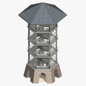 3D model Tropical pavilion 26A60