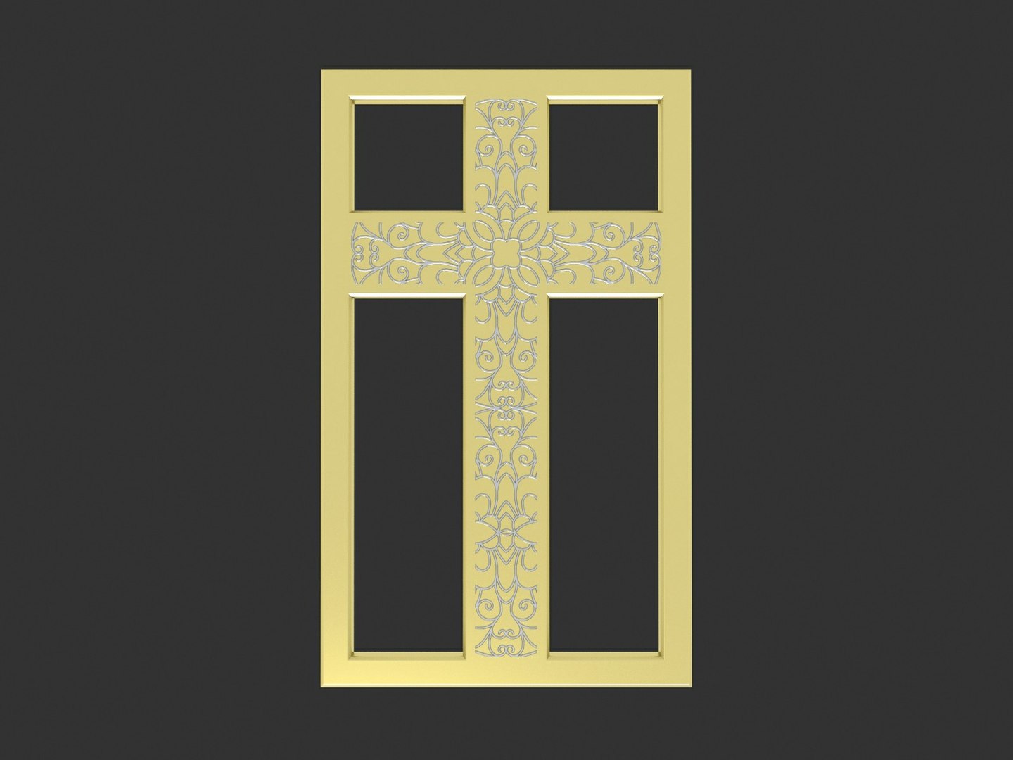 3D cross model - TurboSquid 1455919