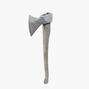 Dirty Wood Axe photoscanned