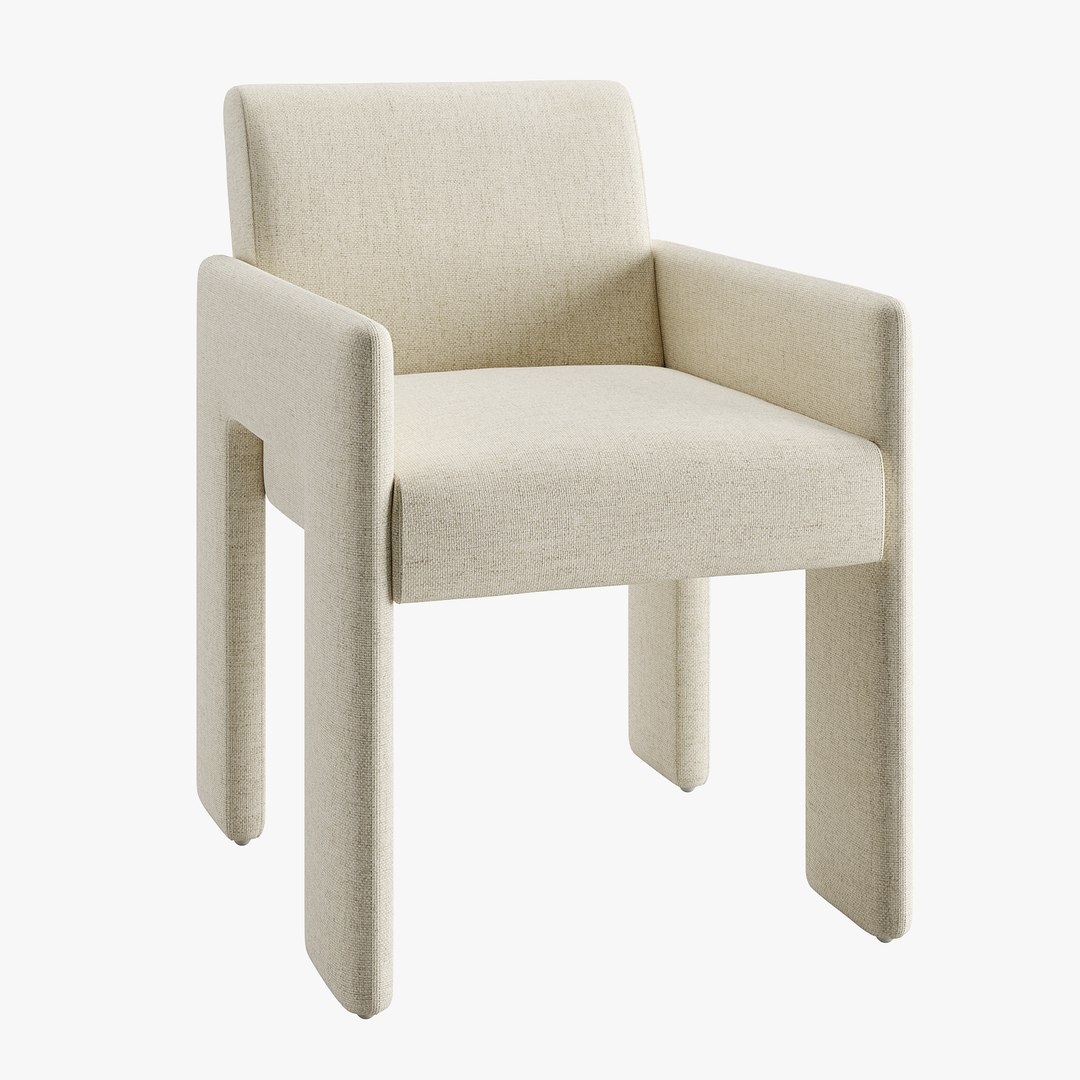 Lydia Dining Armchair 3D - TurboSquid 2267921