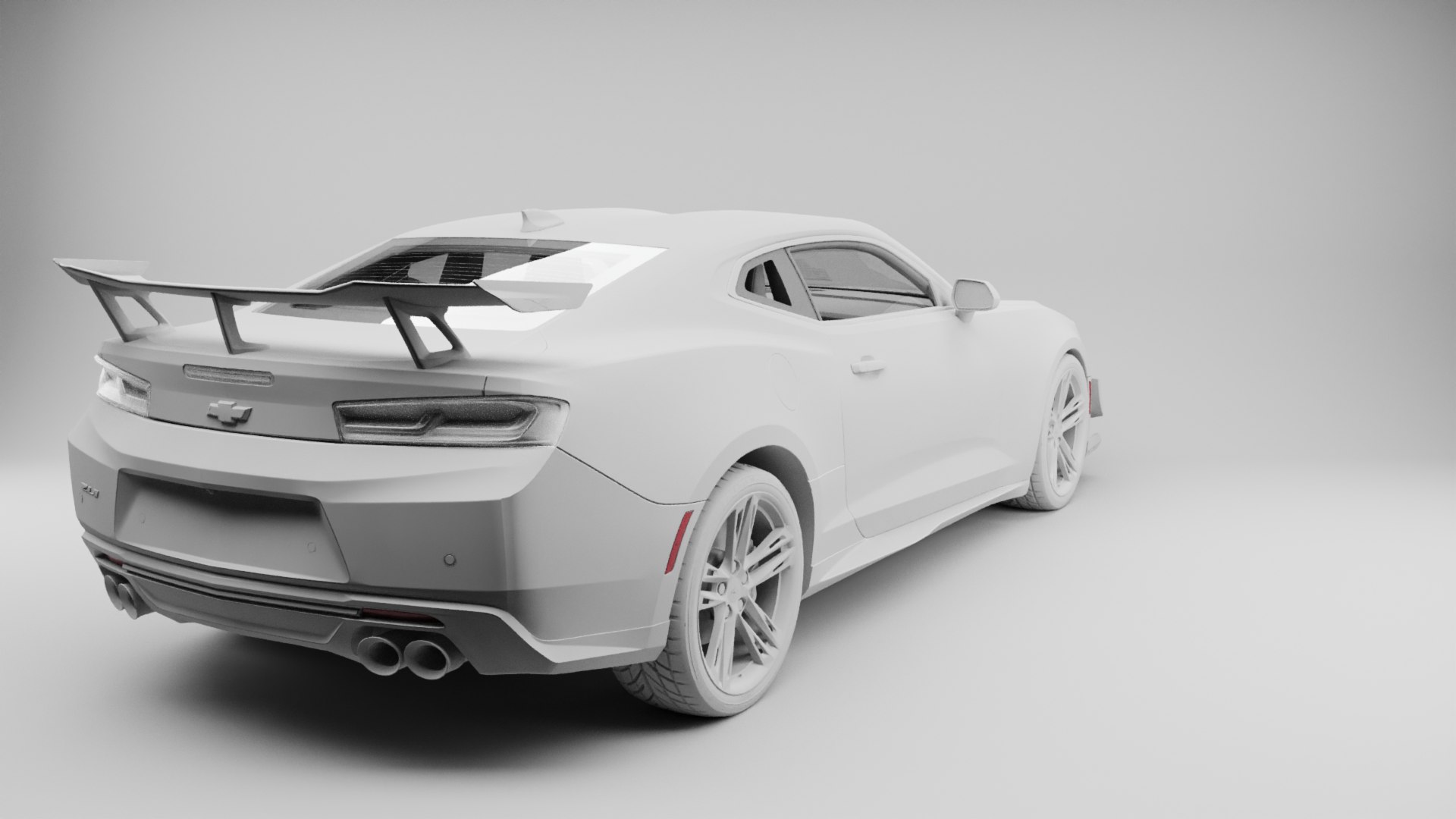 2018 CHEVROLET CAMARO ZL1 1LE 3D Model - TurboSquid 2207348