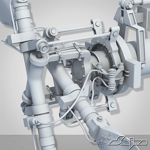 Apache Helicopter Tail Rotor