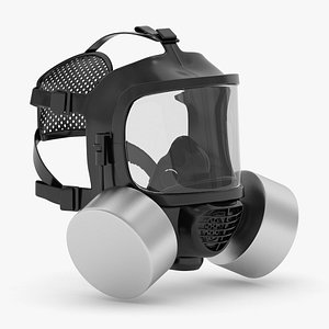 mask gas filter 3D model