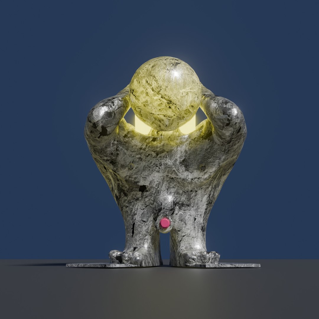 A stone golem holds a cube-shaped lamp 3D model https://p.turbosquid.com/ts-thumb/yx/J9IwFv/DA/02/jpg/1754399627/1920x1080/fit_q87/9f3c4d4530f7c294fbdc61bfd2a2cbfaabff3560/02.jpg