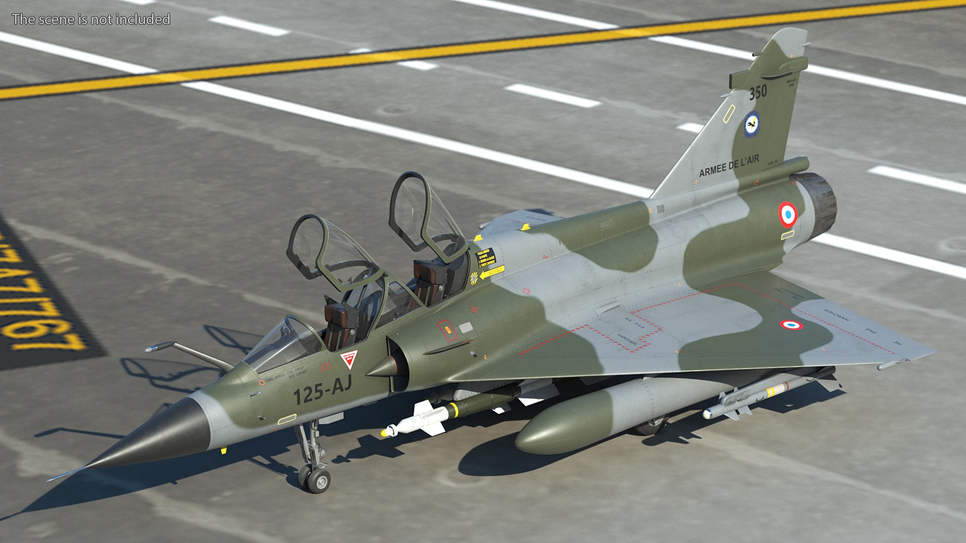 3D Dassault Mirage 2000N Tactical Bomber Camouflage with Armament Rigged for Cinema 4D https://p.turbosquid.com/ts-thumb/yx/NOw6UL/MG/dassaultmirage2000ntacticalbombercamouflagewitharmamentriggedforcinema4d3dsmodel003/jpg/1680431365/1920x1080/fit_q87/da1b47cdfdc1629af1bbdcc8c745cd2555b8fdb9/dassaultmirage2000ntacticalbombercamouflagewitharmamentriggedforcinema4d3dsmodel003.jpg