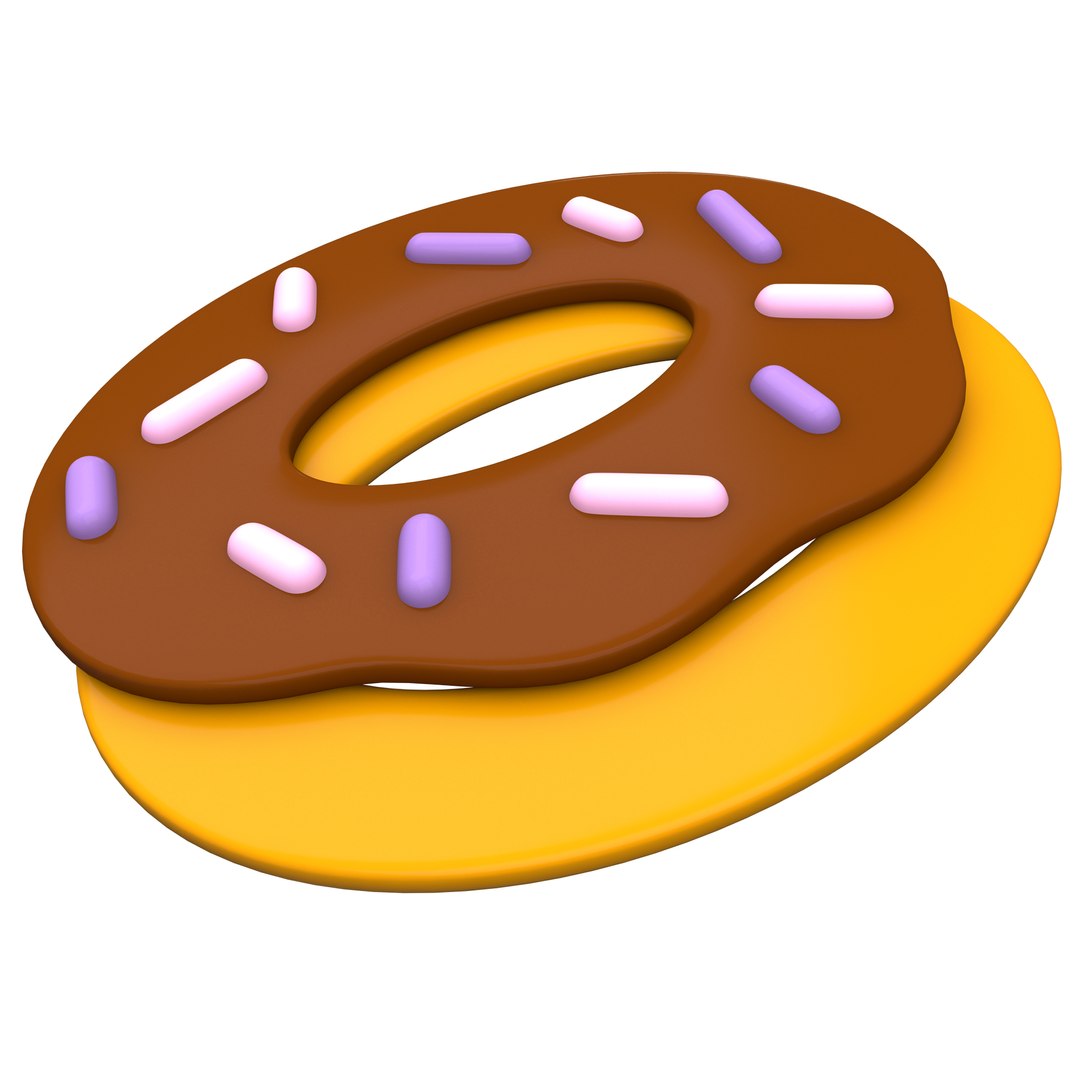 Doughnut Emoji 3D - TurboSquid 2124858