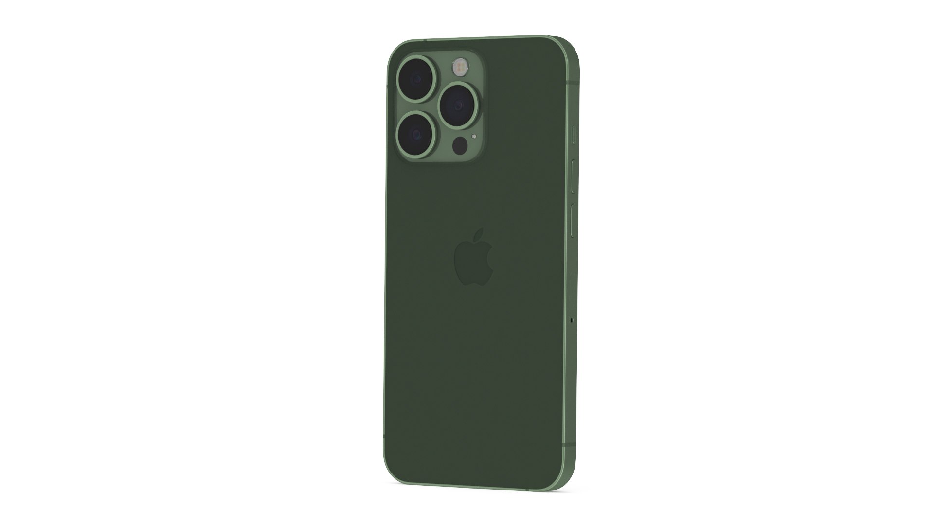 Apple iPhone 13 Pro Sierra Green 3D model preview