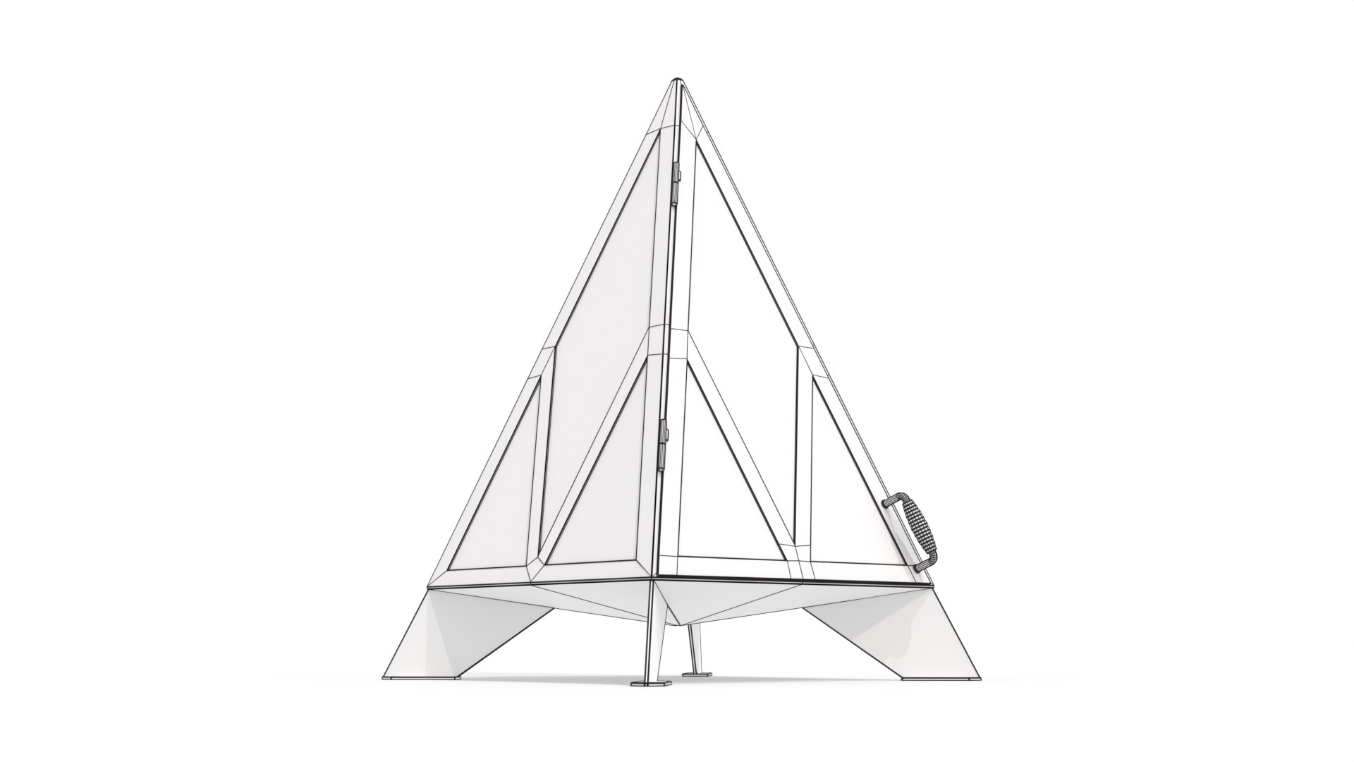 Fire Pit - Pyramid 3D Model - TurboSquid 2214447