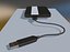 external cable 3d model