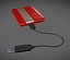 external cable 3d model