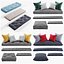 Seat Pillows Collection 3D model
