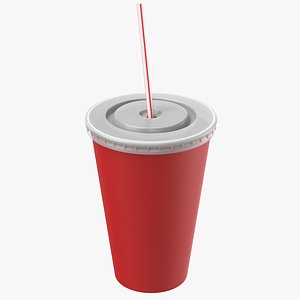 3D paper soda cup