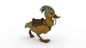 Cartoon Duck 3D