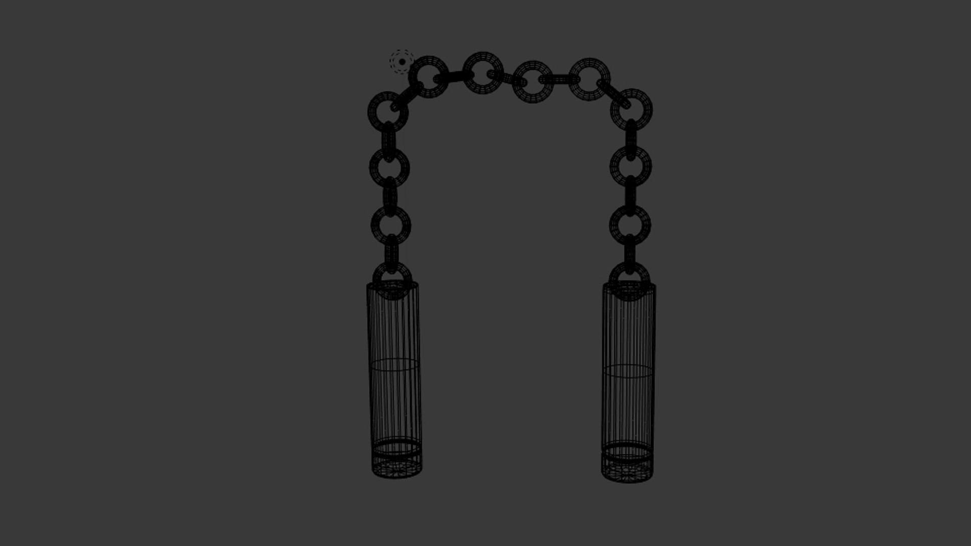 chain baton 3d model