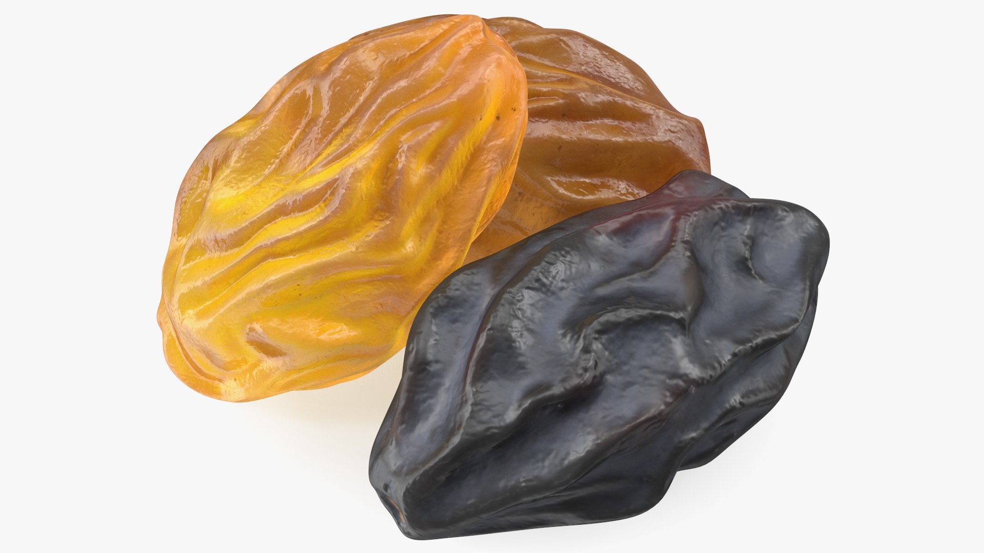 Pile Of Mixed Raisins 3D - TurboSquid 1782104