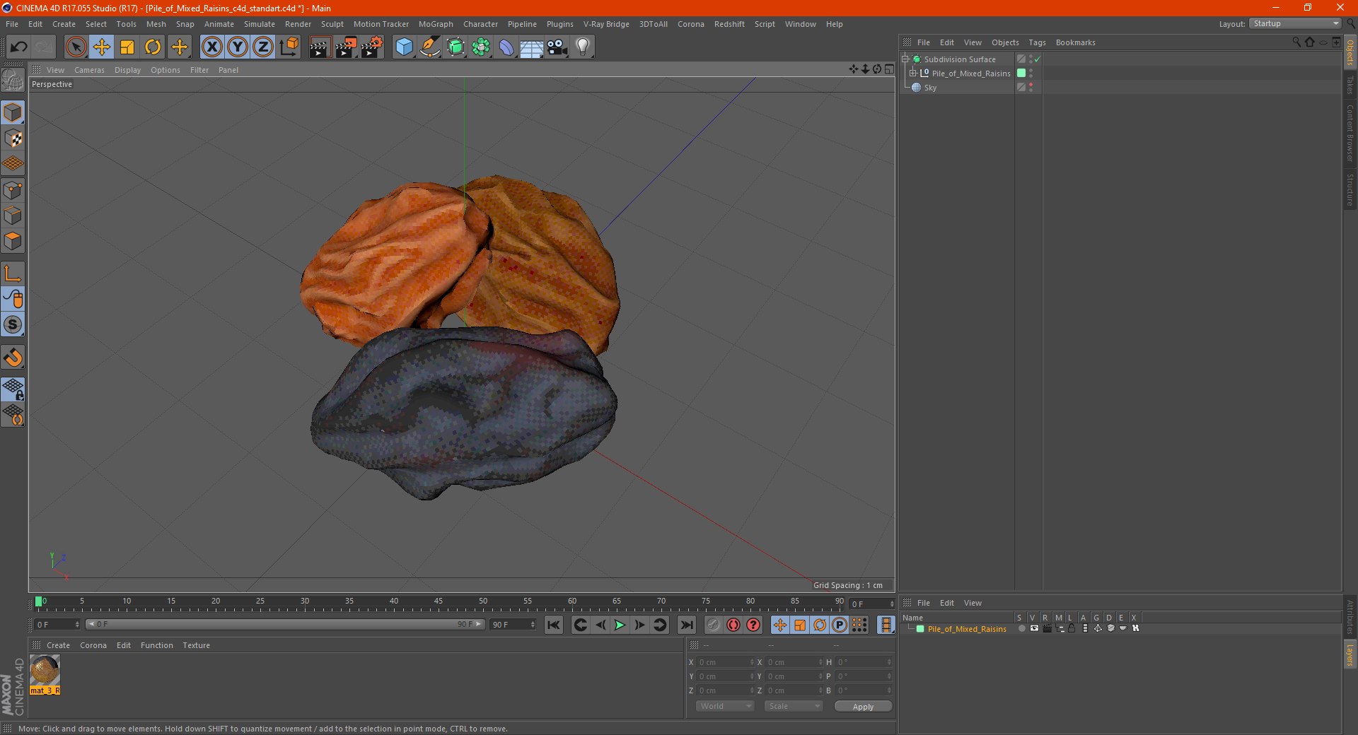 Pile of Mixed Raisins 3D https://p.turbosquid.com/ts-thumb/yx/TR8WFX/X4/pileofmixedraisinsc4dmodel017/jpg/1630522488/1920x1080/fit_q87/d7d745a14ee3f3fa577cb9da196317cecc79c60c/pileofmixedraisinsc4dmodel017.jpg
