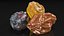 Pile of Mixed Raisins