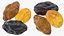Pile of Mixed Raisins