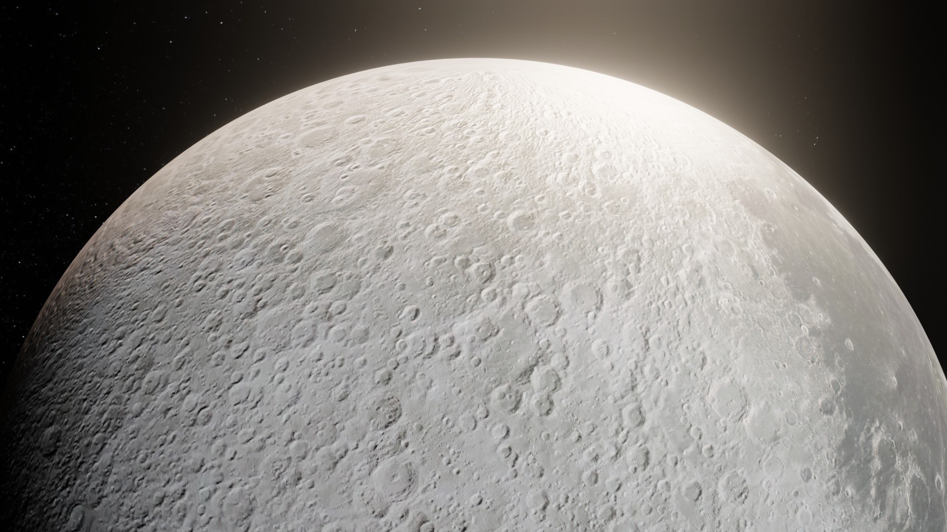 Photorealistic moon 8k planet model - TurboSquid 1634043
