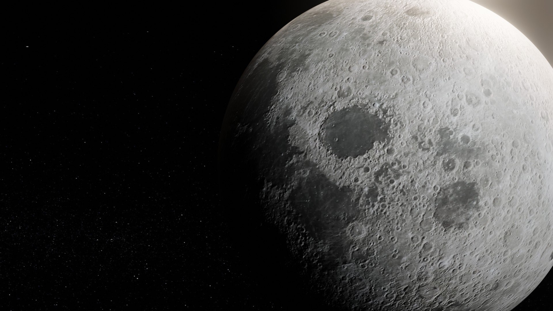 Photorealistic moon 8k planet model - TurboSquid 1634043