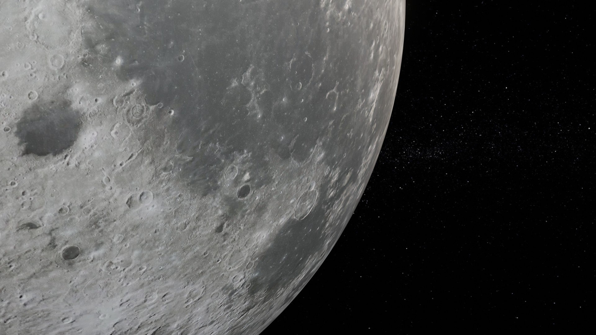 Photorealistic moon 8k planet model - TurboSquid 1634043
