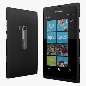 max nokia lumia 800 black