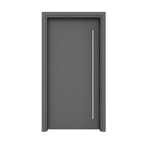 3D metal door model