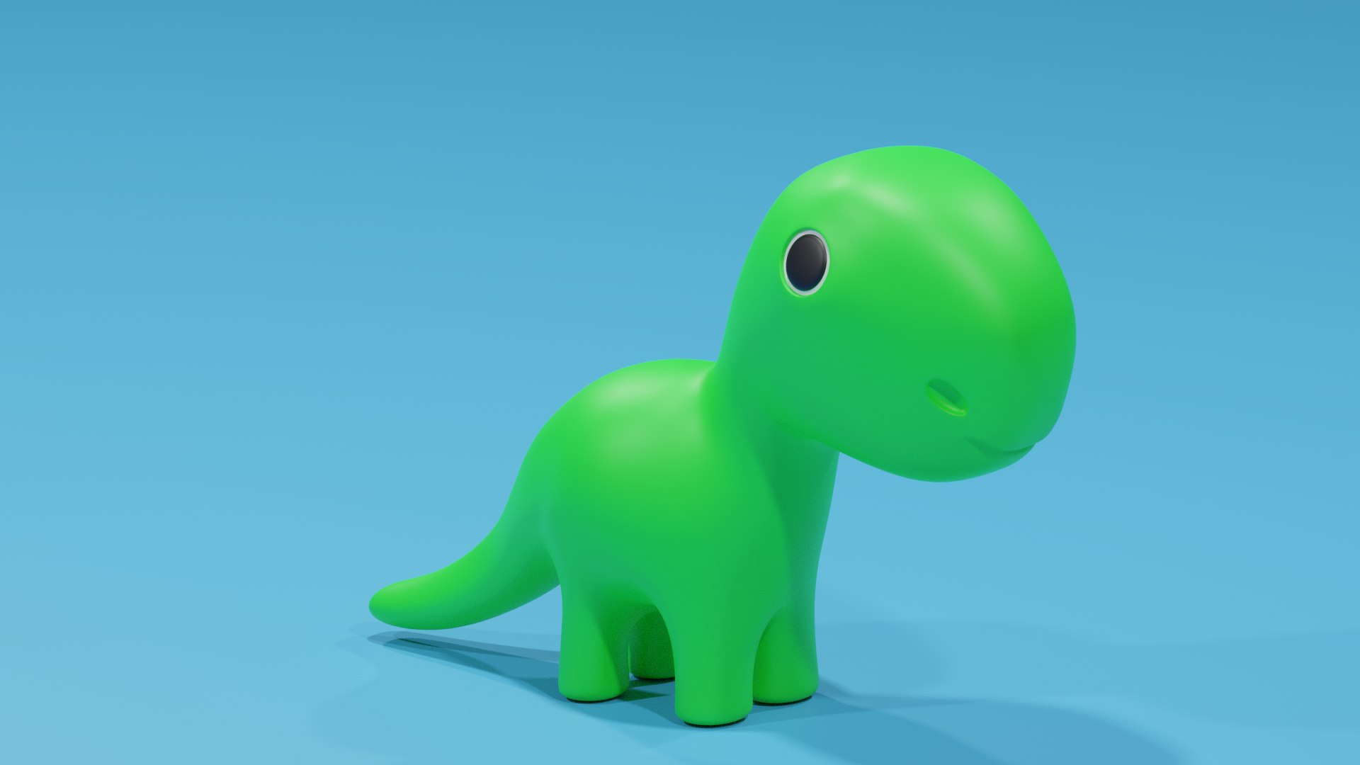 Cartoon Cute Dinosaur Toy 3D Model 3D Model - TurboSquid 1931650