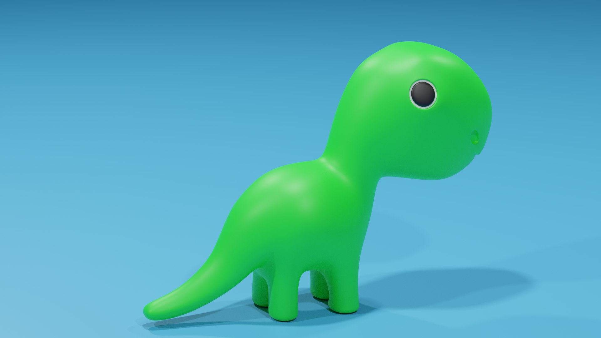 Cartoon Cute Dinosaur Toy 3D Model 3D Model - TurboSquid 1931650
