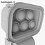 3d max floodlight lighting
