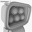 3d max floodlight lighting