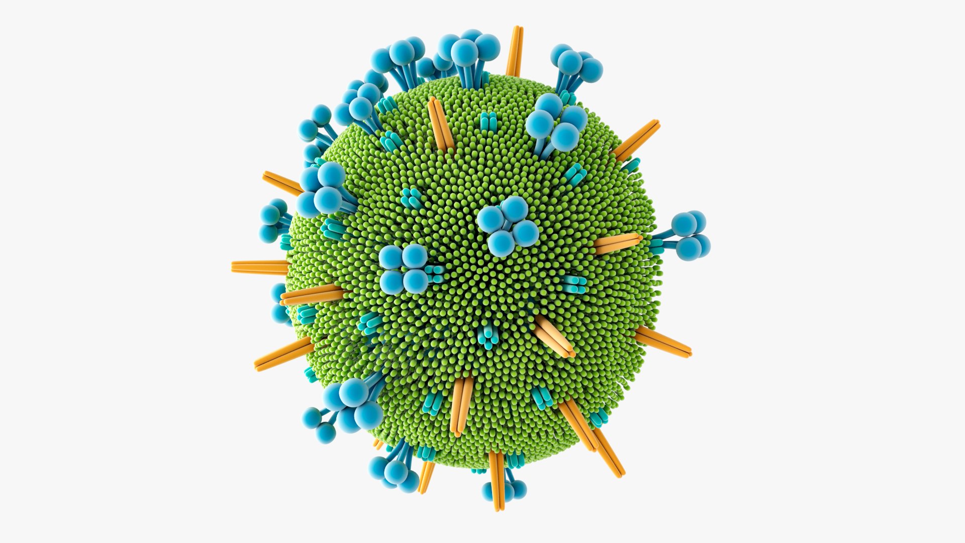 3D Flu Virus - TurboSquid 2249713