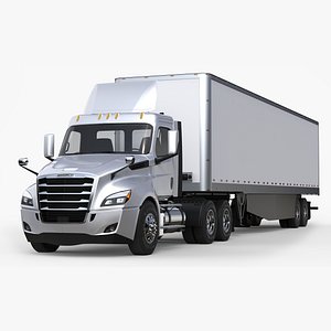 3D Freightliner Cascadia Day Cab 2017 - Present