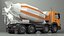Betonmischer-LKW