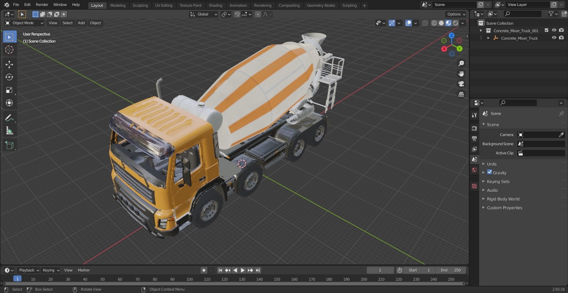 Concrete Mixer Truck model https://p.turbosquid.com/ts-thumb/yx/mbkj3e/x1/concretemixertruckvray3dmodel050/jpg/1698778673/1920x1080/fit_q87/0e5dc88287630d1626ea74dcc77411948af83b8f/concretemixertruckvray3dmodel050.jpg