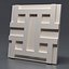 Gypsum 3D panel 22