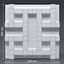 Gypsum 3D panel 22