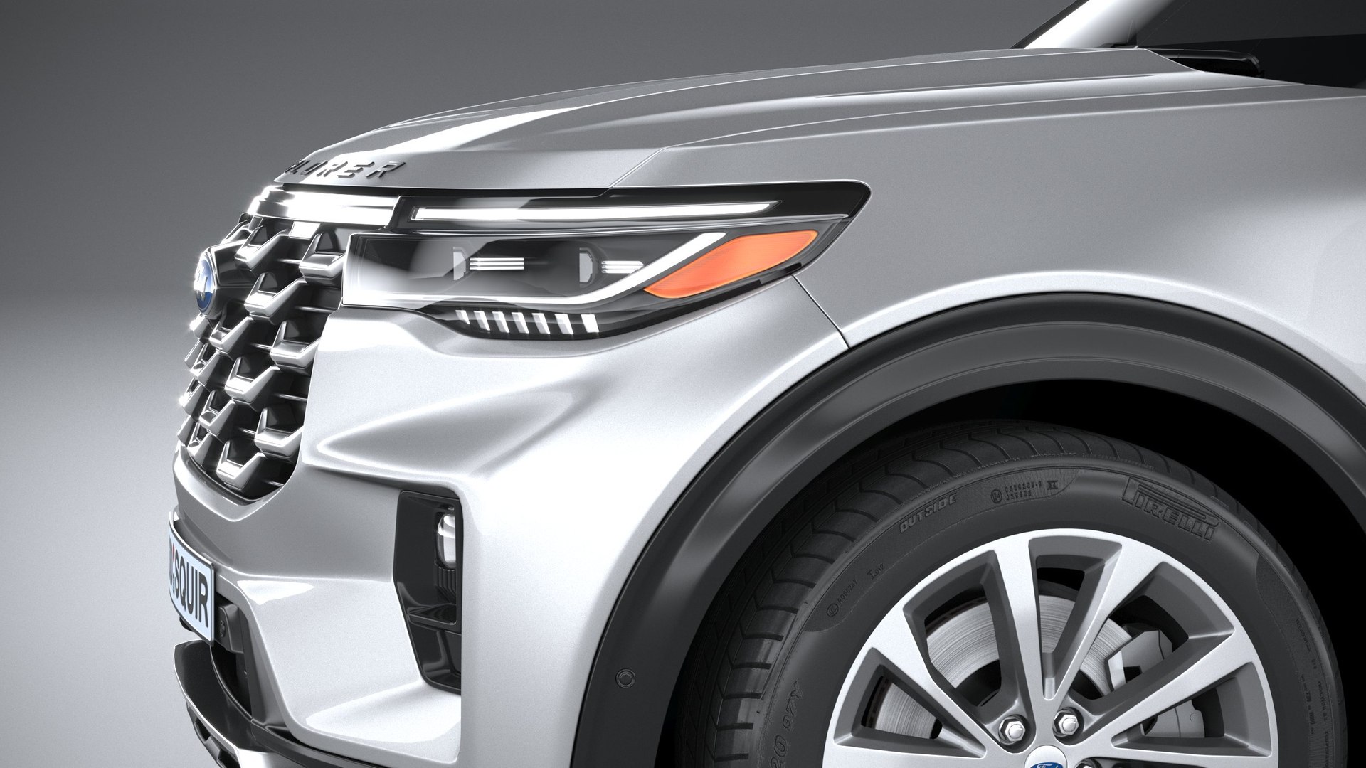 Ford Explorer 2025 3D Model - TurboSquid 2202112