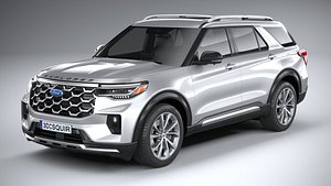 Ford Explorer 2025 3D model